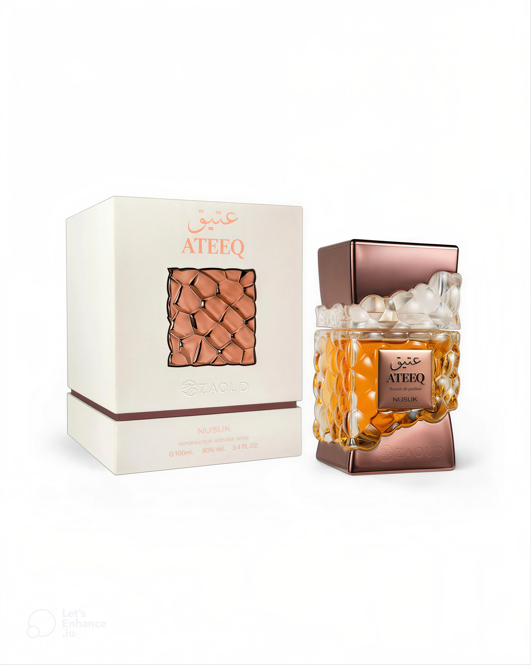 Nusuk Ateeq Men's Perfume - 100 ml - Image 3